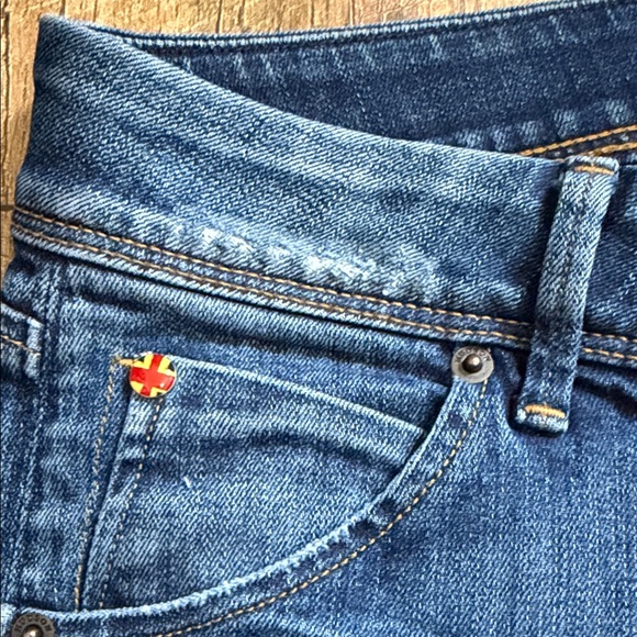 Hudson Jeans Women's Straight Leg in Deep Blue - Picture 7 of 12